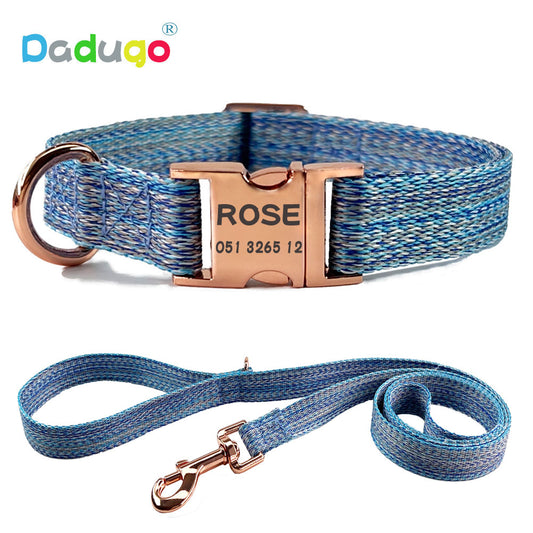 Personalized Nylon Dog Collar